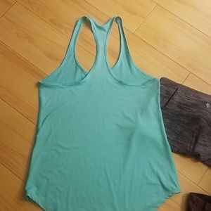 Lululemon mint green racerback tank